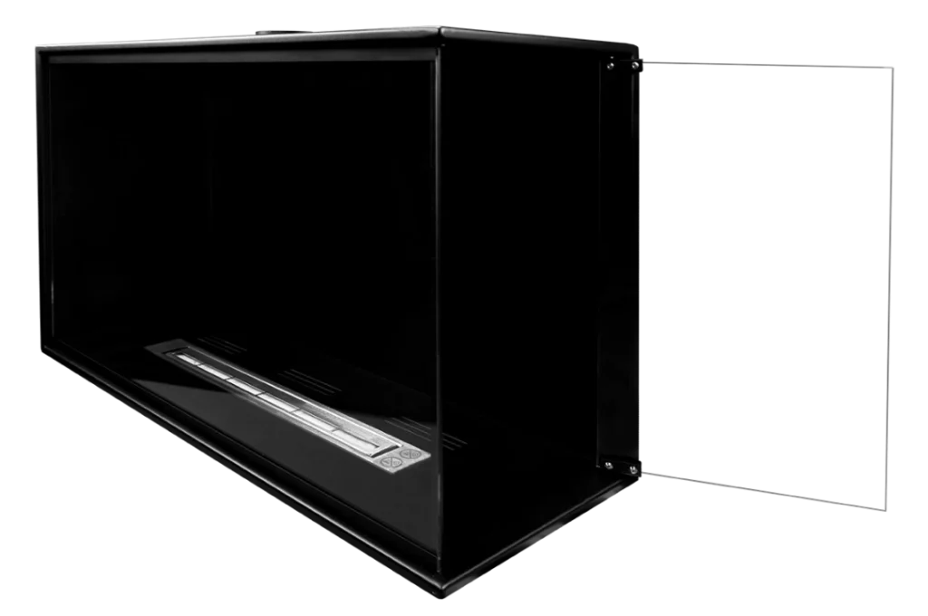 Corner Built-in Bioethanol Fireplace